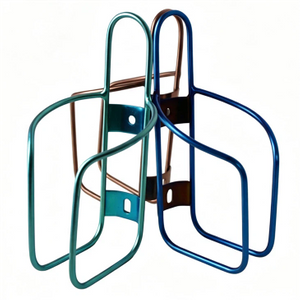 Anodized Titanium Water Bottle Cages