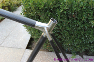 Titanium And Carbon Mixed Bike Frame 3D Printing