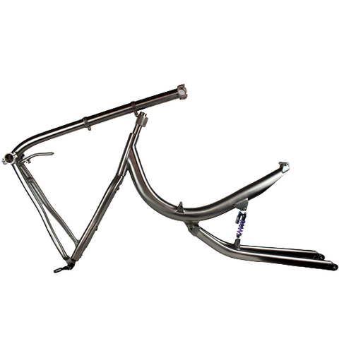 Titanium Recumbent bike frame Buy Product on XACD Titanium cycles