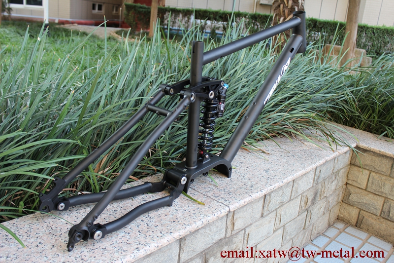 Ti suspension bike frames09