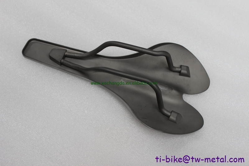 titanium bicycle saddle in 3d printing 