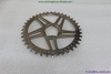 China made titanium oval shaped chain ring in 40T custom