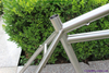 XACD factory titanium cruiser bicycle frame with thru axle dropouts