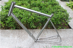 New Designed Titanium Cyclocross Bike Frame with Breakaway 