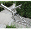 Custom titanium fold bike frame with 41T and 47T chain rings