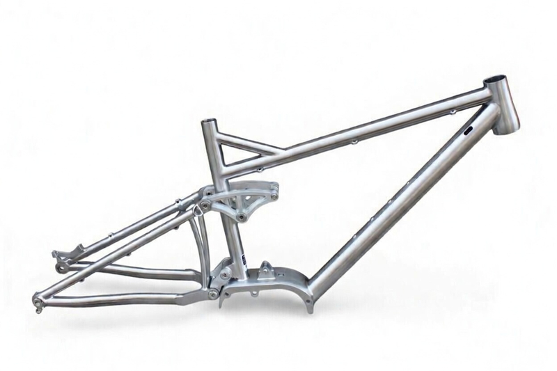 Ti suspension bike frame Bafang G510 motor