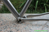 Custom XACD made titanium perfect bike frame for MTB cycle