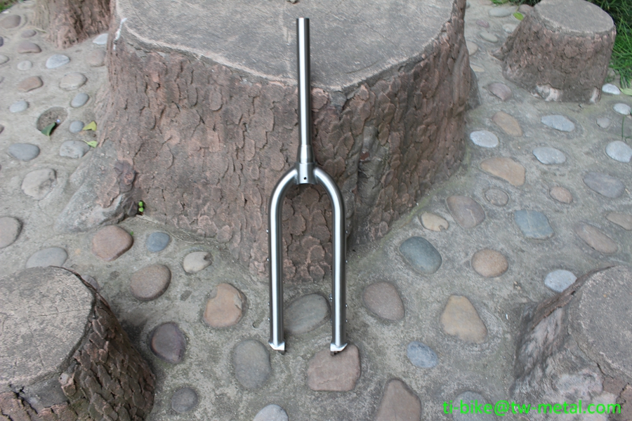 titanium bike fork customized
