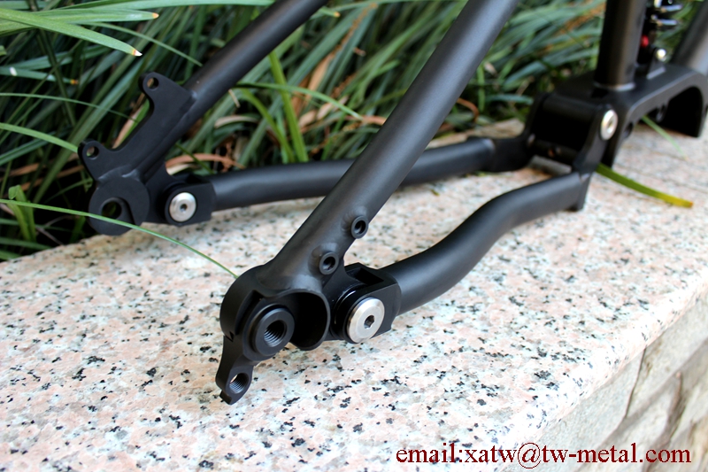 Ti suspension bike frames08
