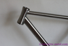 XACD titanium triathlon bicycle frame with 50mm dia stardard BB
