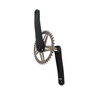 ISIS cranks in alu and axle plus chain ring in titanium alloy