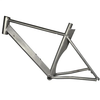 titanium TT bike frame water drop down tube