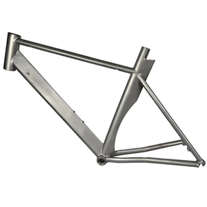 titanium TT bike frame water drop down tube