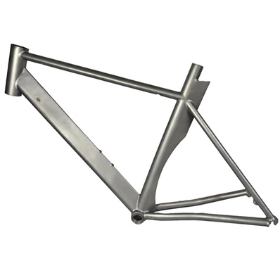titanium TT bike frame water drop down tube