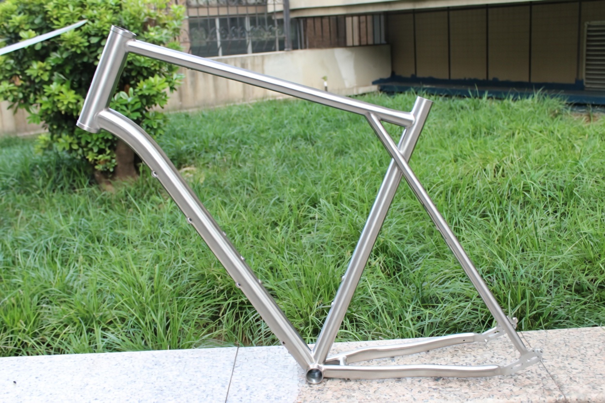 Titanium Bike Frame Belt Drive