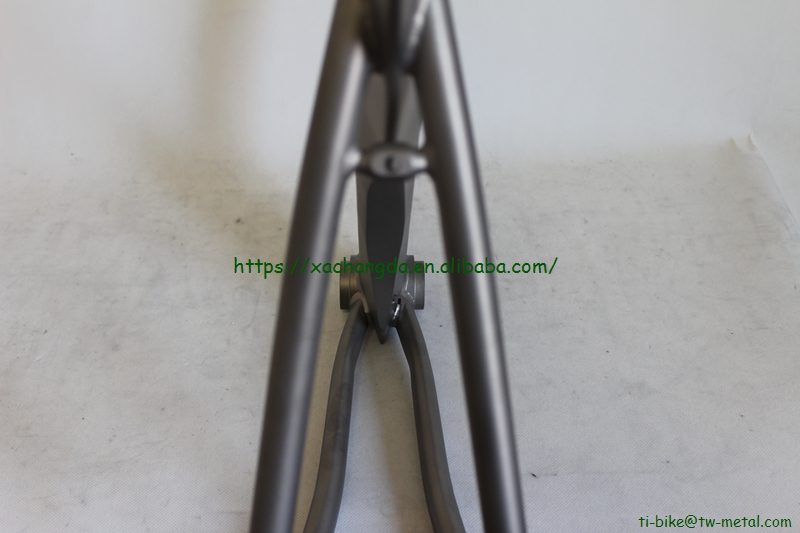 Custom Blade Bike Frame with Water Drop Shaped Seat Tube