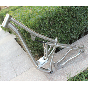 XACD Made Titanium Suspension Bike Frame 